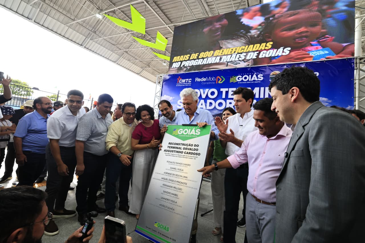 “Governo de Goiás promove projeto revolucionário para o transporte coletivo”, afirma vice-governador na entrega do Terminal de Senador Canedo