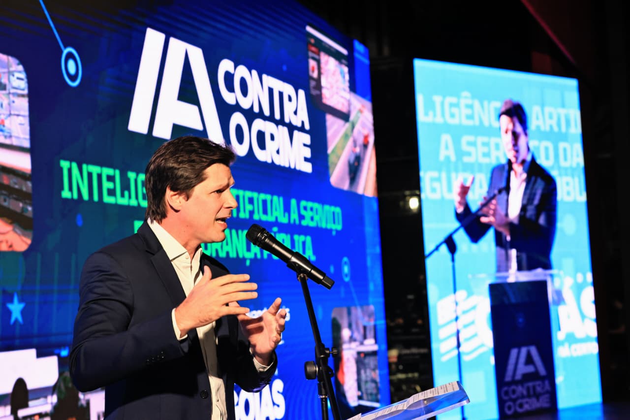 Daniel Vilela lançamento da plataforma IA contra o crime