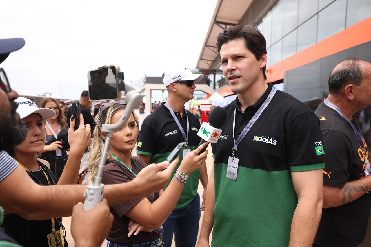 “MotoGP projeta Goiânia para receber novos eventos internacionais”, afirma Daniel Vilela