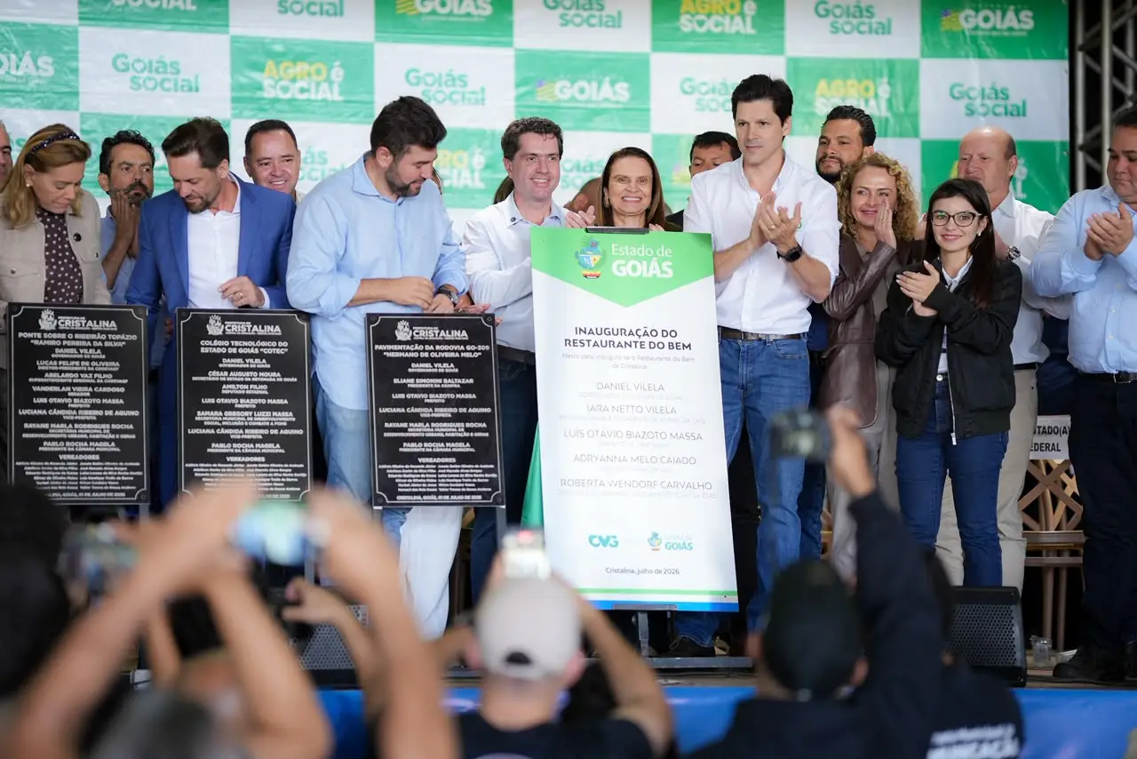 Daniel Vilela faz entregas em Cristalina nas áreas de segurança, infraestrutura e social
