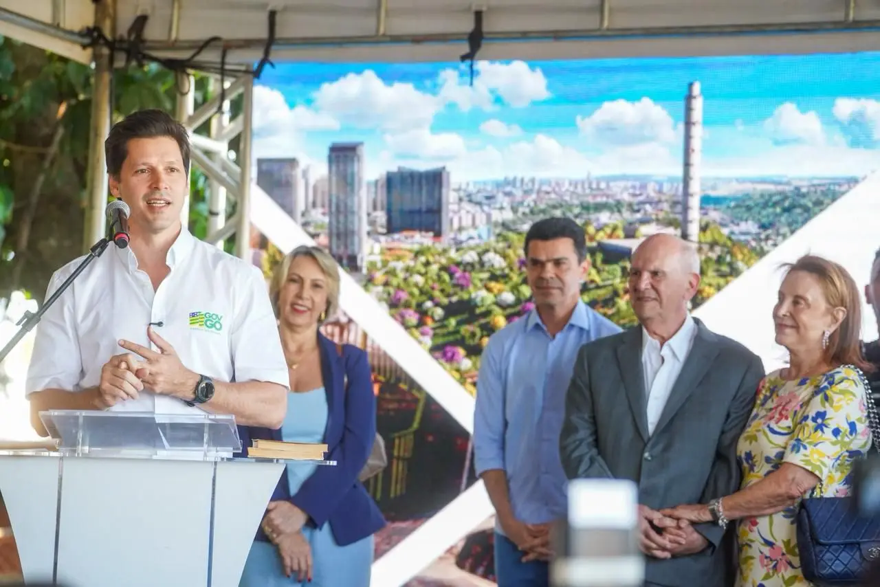 “Será novo cartão-postal”, diz Daniel Vilela no anúncio das obras do Parque Serrinha