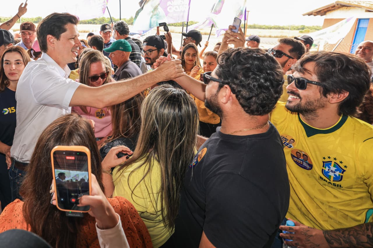 Daniel Vilela reúne multidões com apoio de prefeitos no Sudoeste Goiano