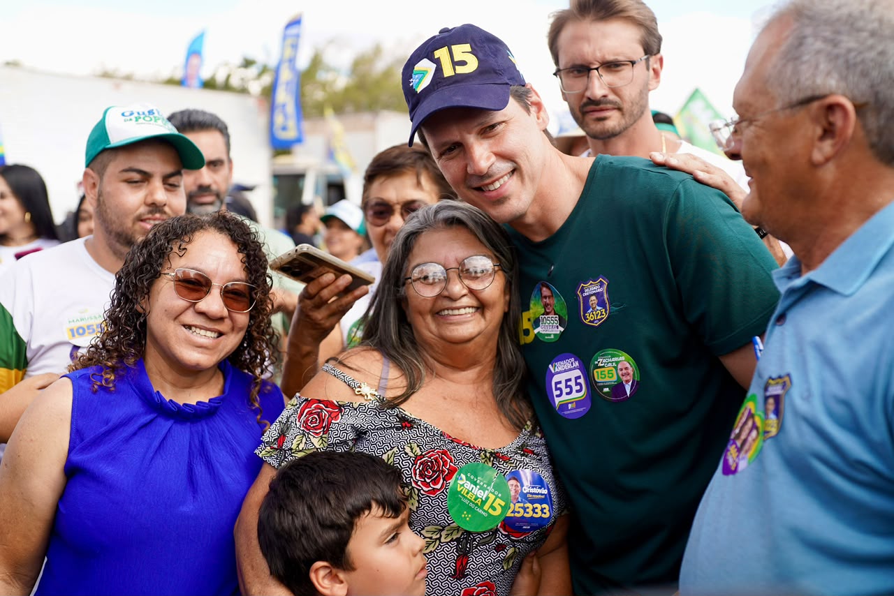Entorno recebe Daniel Vilela em festa e protagoniza um dos maiores atos pela reeleição