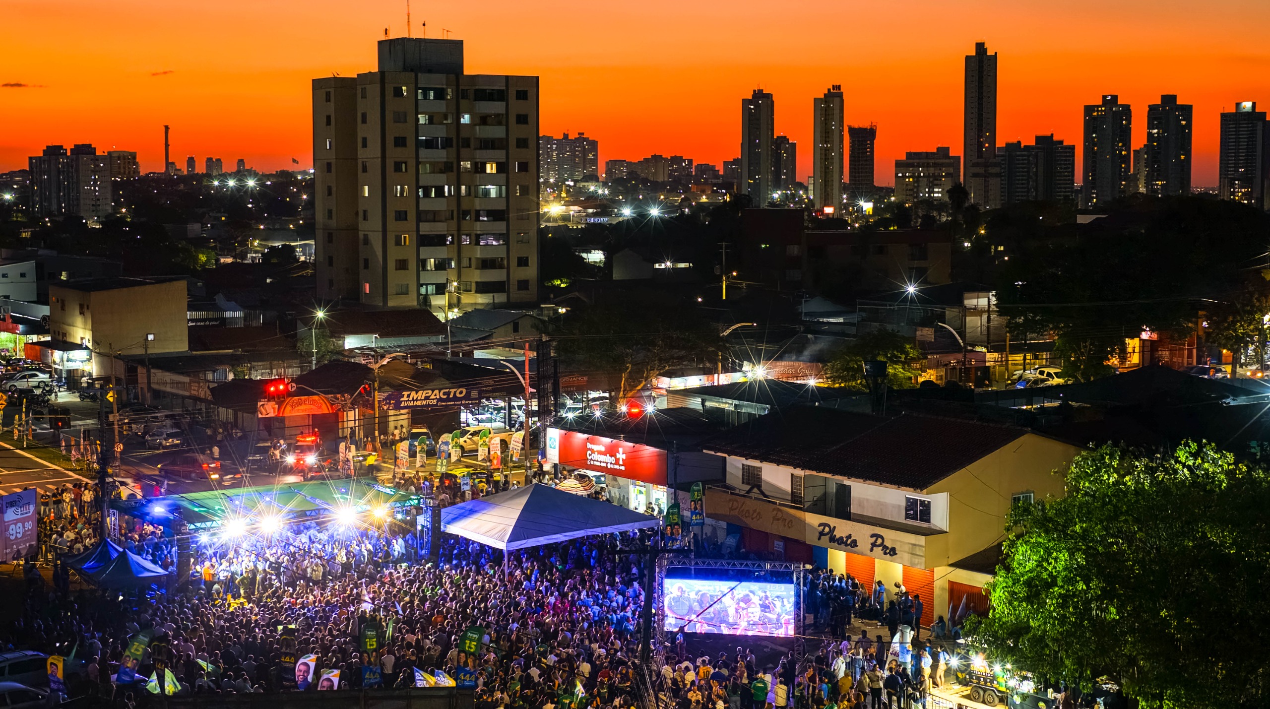 Em Aparecida, “Dia do 15” reúne mais de 5 mil pessoas em apoio a Daniel Vilela