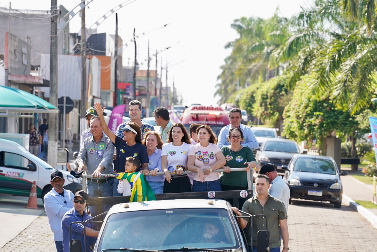 Iara Vilela lidera carreatas em três municípios do Sul goiano pela reeleição de Daniel