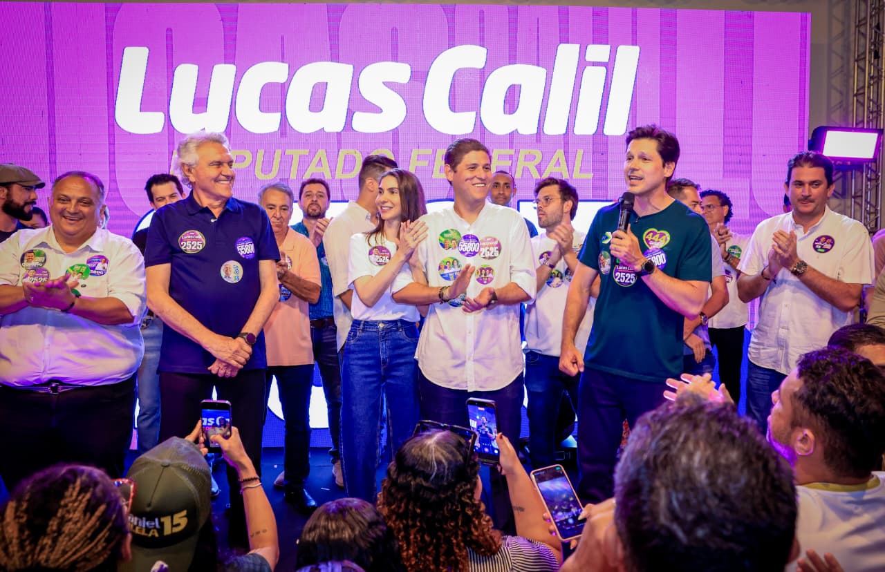 Daniel Vilela e Caiado reúnem mil apoiadores e mobilizam base em Goiânia