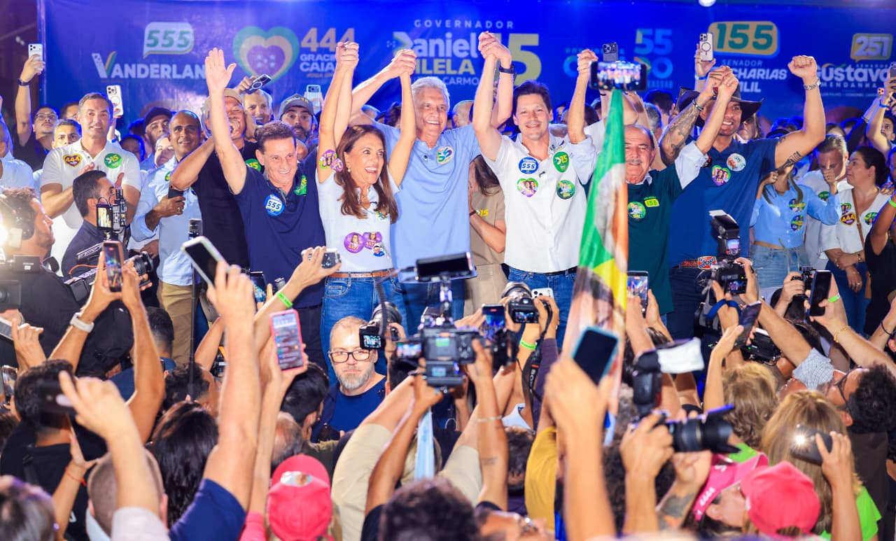 “Daniel Vilela está pronto para continuar com o melhor governo do Brasil”, afirma Caiado