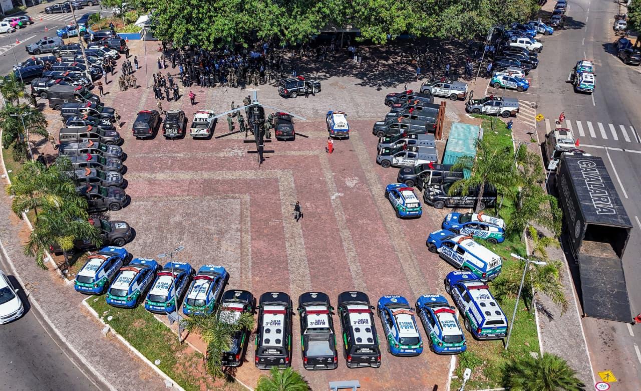 “Nenhuma facção criminosa controla um palmo sequer do nosso território”, afirma Daniel Vilela em Anápolis